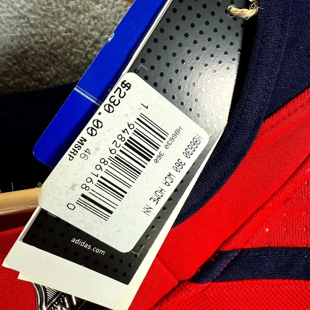 Adidas NHL Jersey Men's‎ 46 Red Washington Capitals T.J. Oshie #77 Pro Player